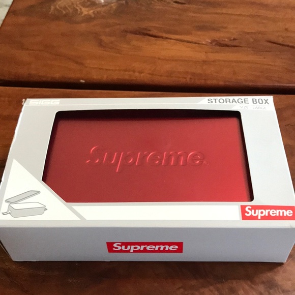 Supreme Other New Sigg Large Storage Box Poshmark